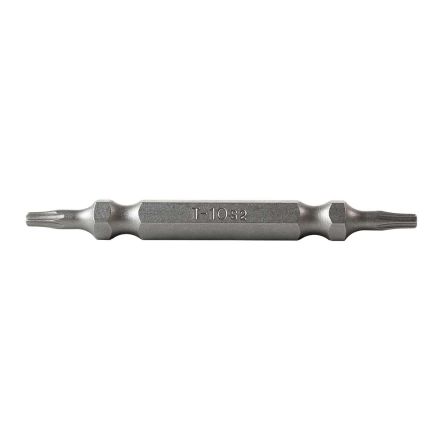 Superior Steel BT10D-10PK T10 Torx Double End Screwdriver Bits - 1.5 Inch Long - 10 Display Pack