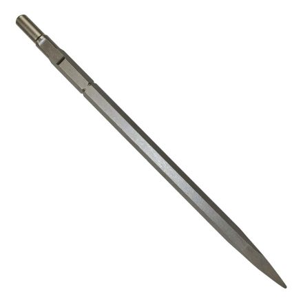 Superior Steel SC8814 Bull Point Bit Round Hex / Spline Hammer 17" Long